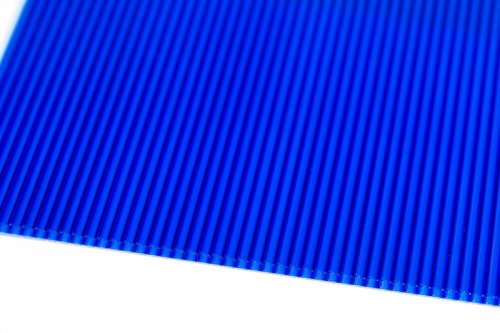 поликарбонат сотовый 4 мм синий 2,1х6м, sellex comfort